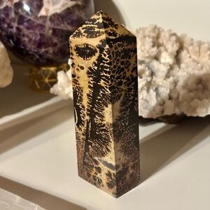 Stunning Picture Jasper Crystal Tower
